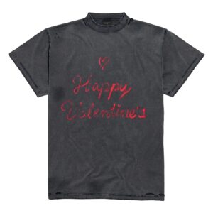 Lipstick Valentines Oversized T-shirt
