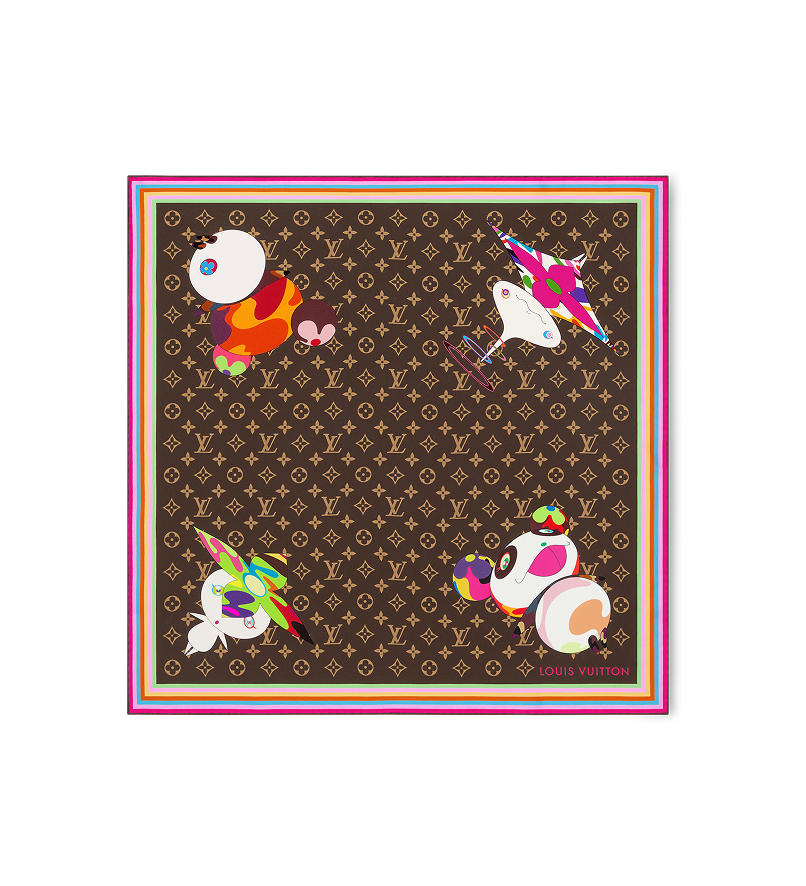 LV x TM
Silk Scarf